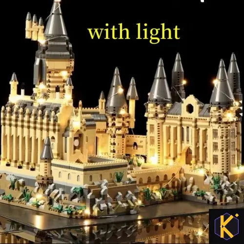 Set de Bloques de Construcción — Creative Magic Castle con Luces | 6,369 piezas - Kuro Stash