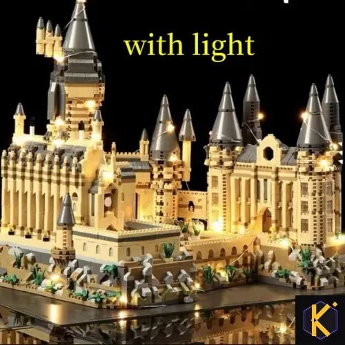 Set de Bloques de Construcción — Creative Magic Castle con Luces | 6,369 piezas - Kuro Stash