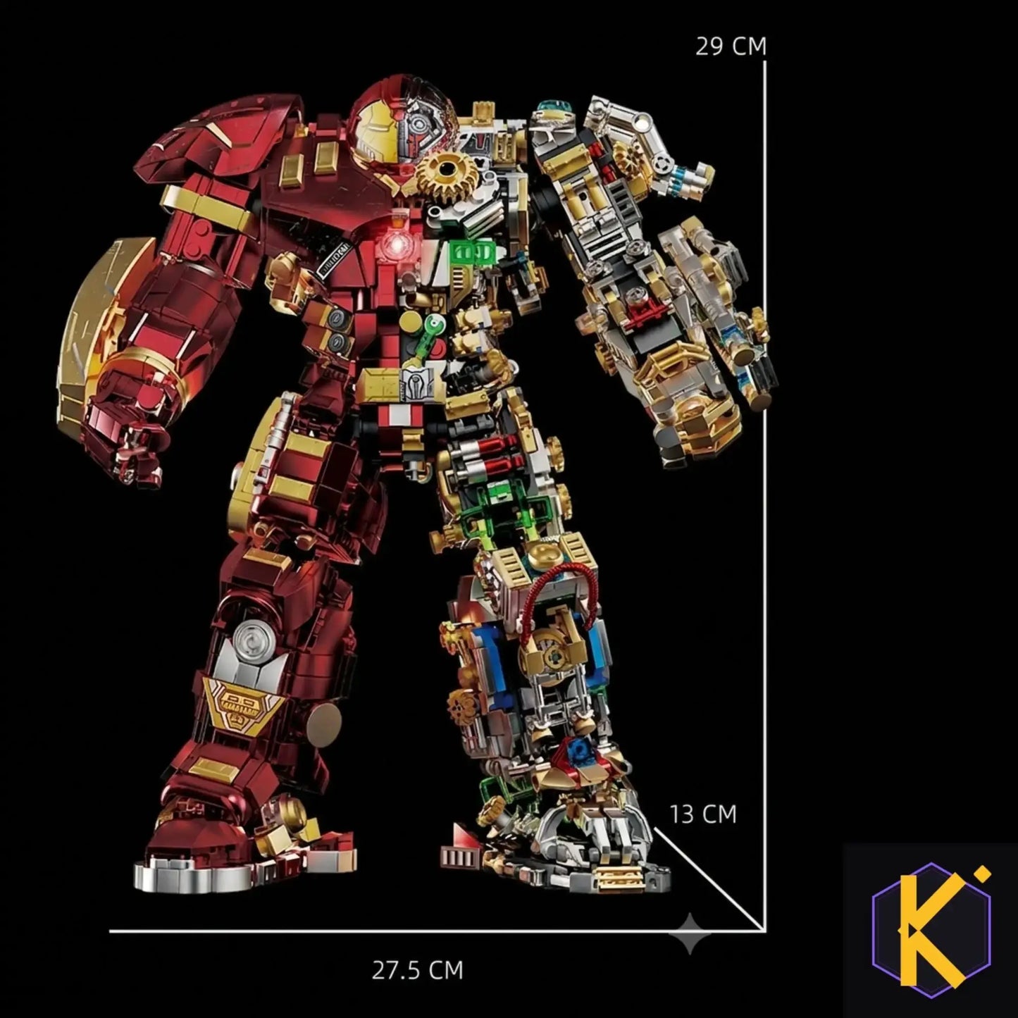 Set de Bloques de Construcción — Armadura Hulkbuster MK44 o Mark XLIV | M MENBIS - Kuro Stash