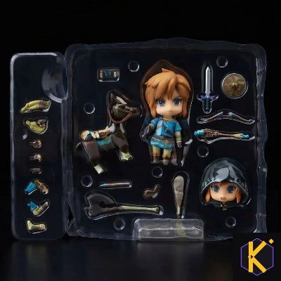 Nendoroid Link & Zelda — The Legend of Zelda: Breath of the Wild | Set con Caballos y Accesorios - Kuro Stash