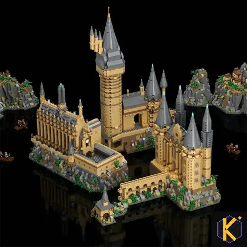 Set de Bloques de Construcción — Creative Magic Castle con Luces | 6,369 piezas - Kuro Stash
