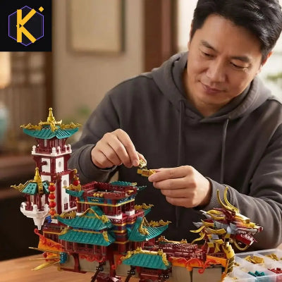 Set de Bloques de Construcción TOYLINX — Arquitectura & Dragón | 2453 piezas - Kuro Stash