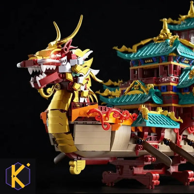 Set de Bloques de Construcción TOYLINX — Arquitectura & Dragón | 2453 piezas - Kuro Stash