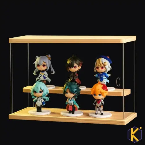 Caja sorpresa | Genshin Impact | tamaño 3-8 cm | Kuro Stash