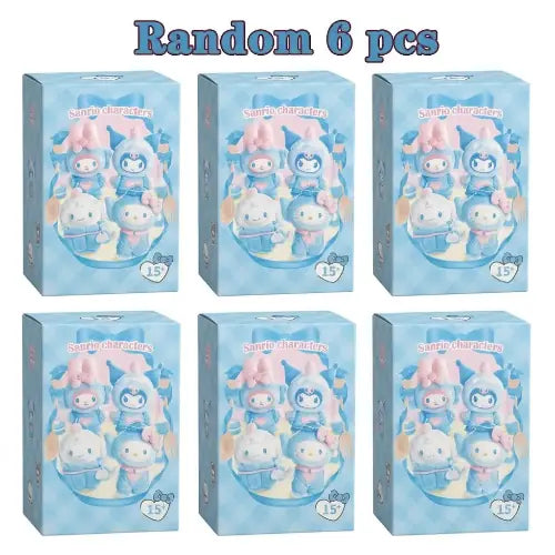 Caja sorpresa series «Fox Island» y «Blue Flutter» de Sanrio - 6 caja - Kuro Stash