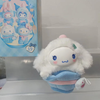 Caja sorpresa con peluches de vinilo de las series «Fox Island» y «Blue Flutter» de Sanrio Family