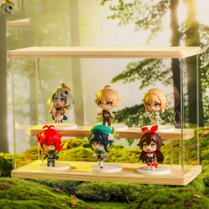 Caja sorpresa con figuras de anime de Genshin Impact: set oficial de coleccionables