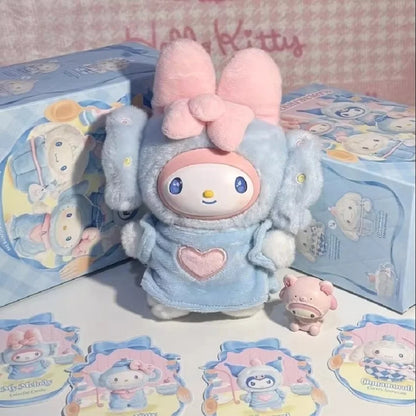 Caja sorpresa con peluches de vinilo de las series «Fox Island» y «Blue Flutter» de Sanrio Family