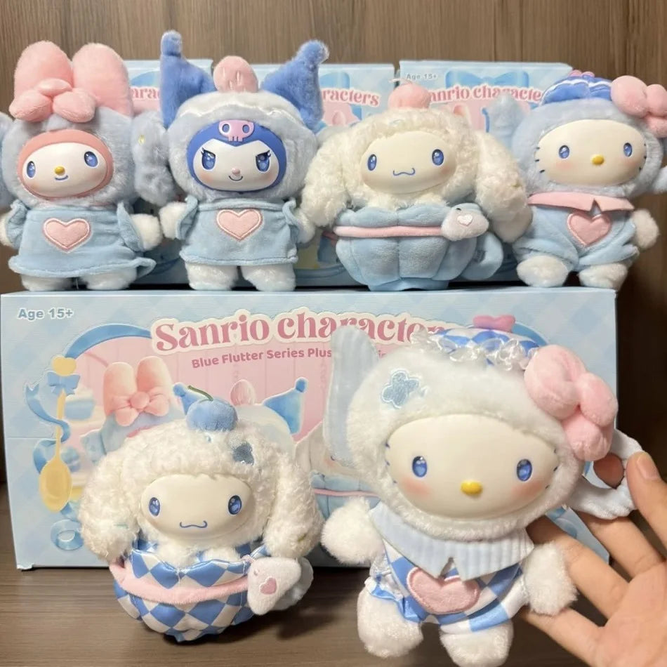 Caja sorpresa con peluches de vinilo de las series «Fox Island» y «Blue Flutter» de Sanrio Family
