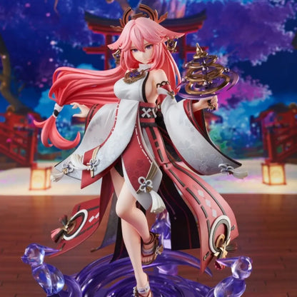 Caja sorpresa con figuras de anime de Genshin Impact: set oficial de coleccionables