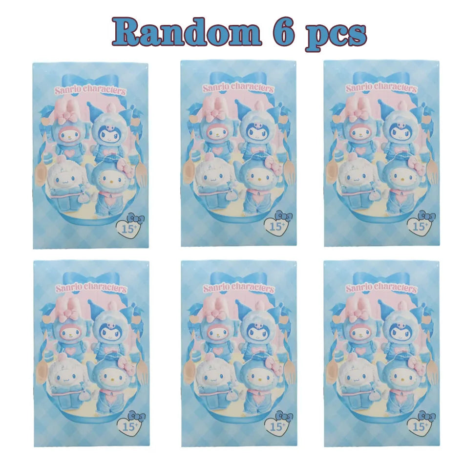 Caja sorpresa con peluches de vinilo de las series «Fox Island» y «Blue Flutter» de Sanrio Family
