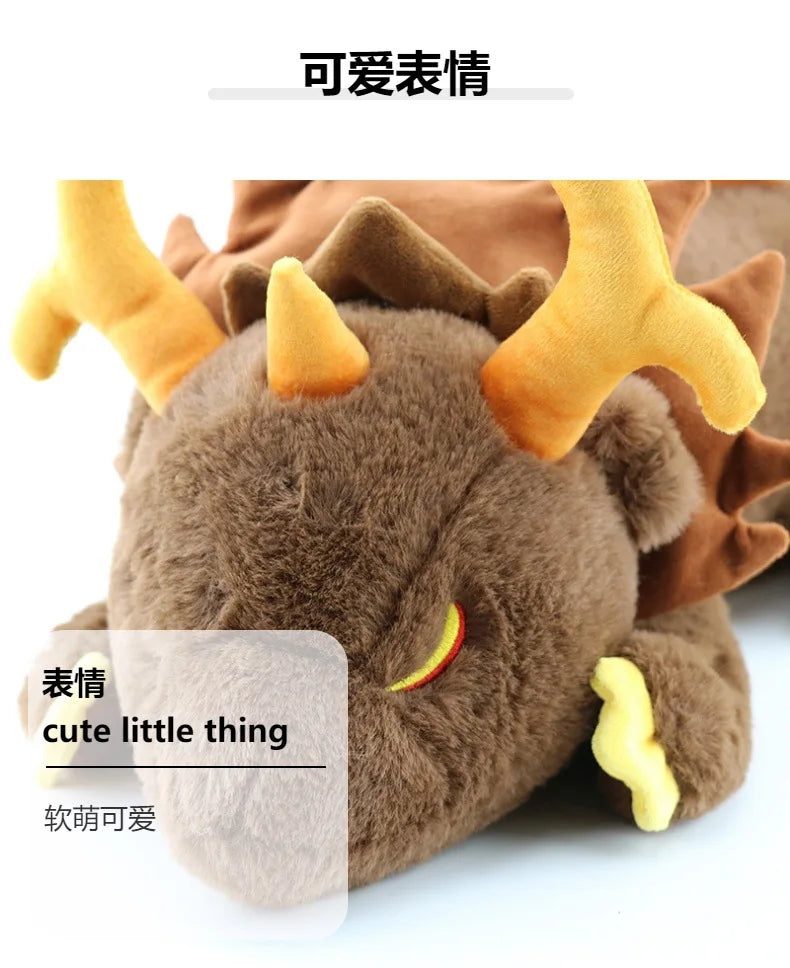Peluche de 67 cm de Genshin Impact: Zhong Li Morax, el dragón.