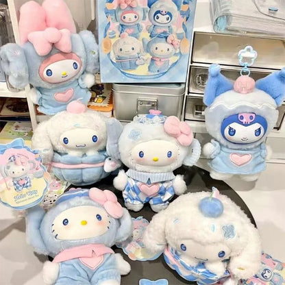 Caja sorpresa con peluches de vinilo de las series «Fox Island» y «Blue Flutter» de Sanrio Family
