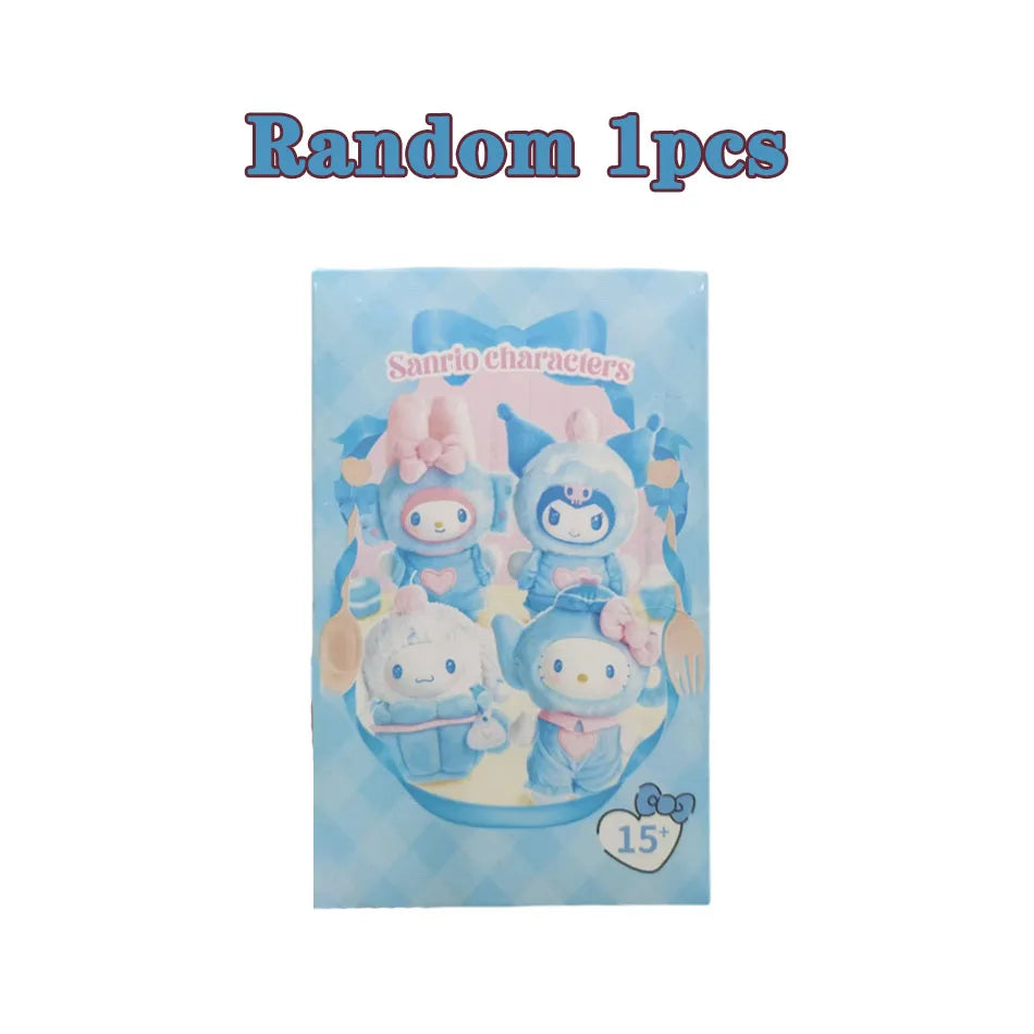 Caja sorpresa con peluches de vinilo de las series «Fox Island» y «Blue Flutter» de Sanrio Family