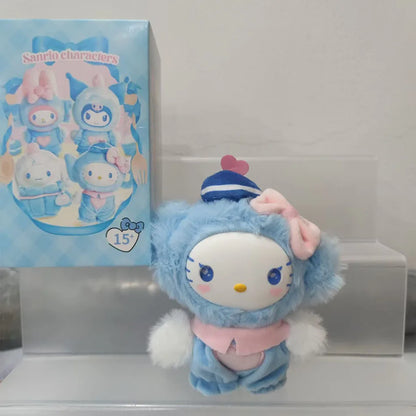 Caja sorpresa con peluches de vinilo de las series «Fox Island» y «Blue Flutter» de Sanrio Family