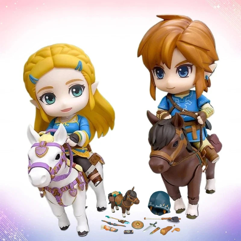 Figuras de acción de Zelda y Link