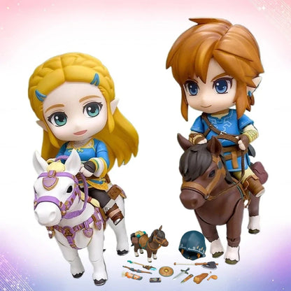 Figuras de acción de Zelda y Link