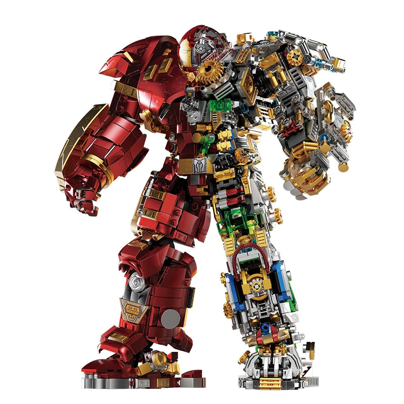 Más de 2700 piezas: figuras de acción Iron Heroes, sets de construcción Mark, Buster Mech