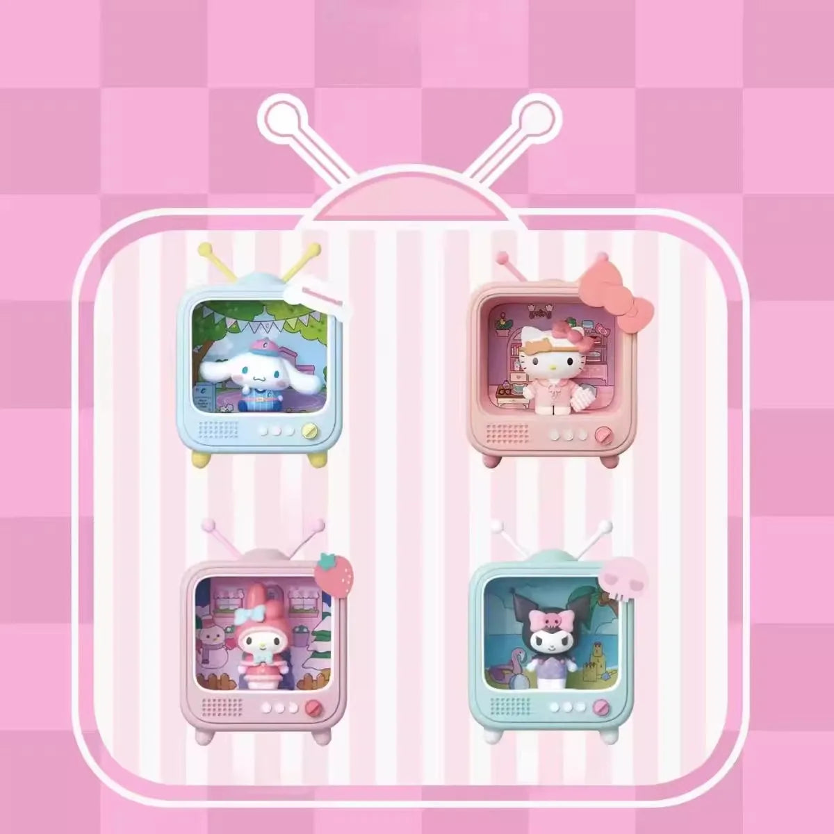 Juguetes luminosos de la serie «Kawaii Sanrio Character TV Channel»