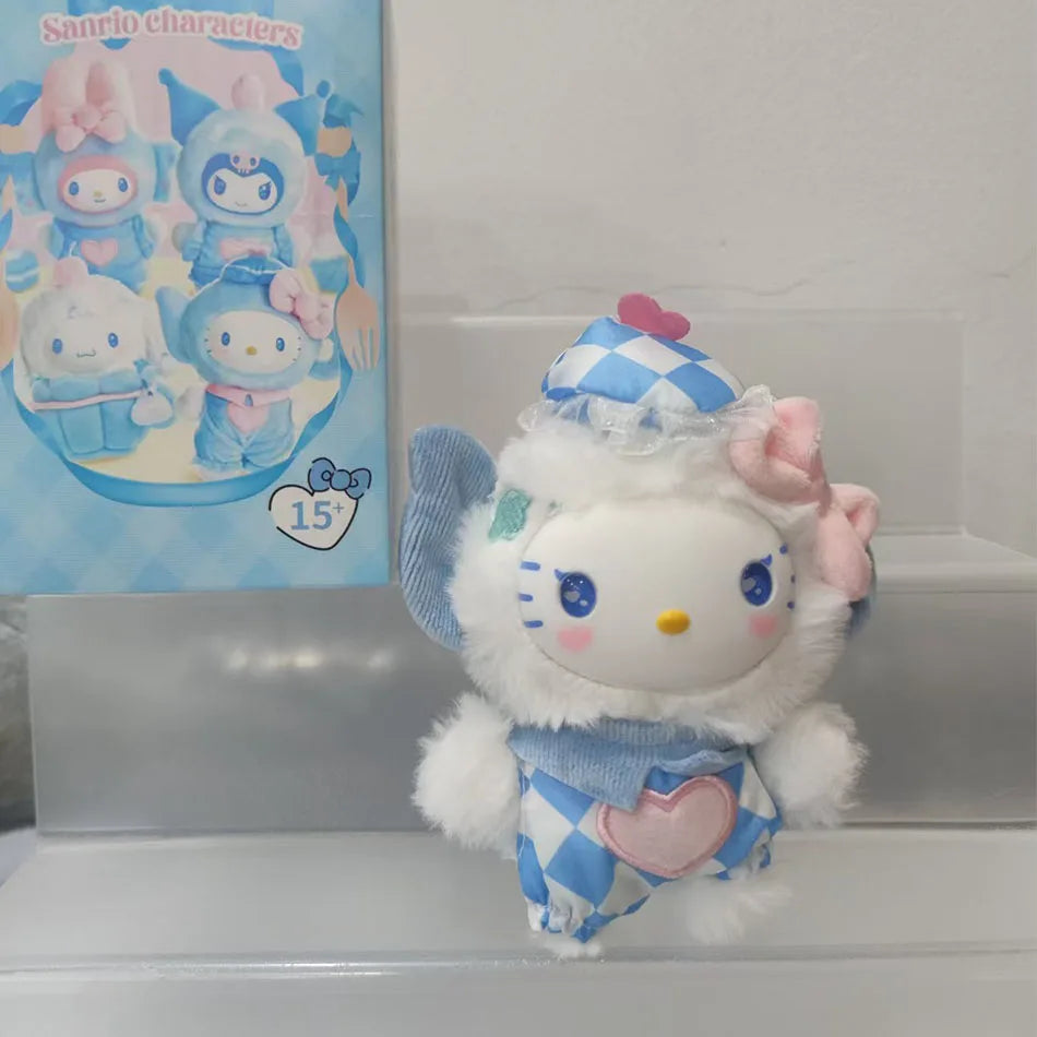 Caja sorpresa con peluches de vinilo de las series «Fox Island» y «Blue Flutter» de Sanrio Family