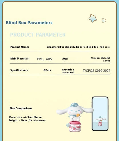 Cinnamoroll: Caja sorpresa de la serie «Cooking Cabin».