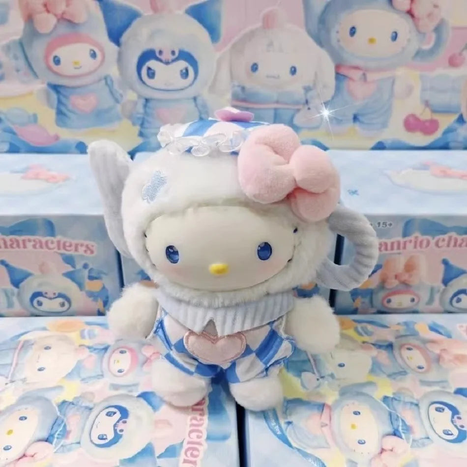 Caja sorpresa con peluches de vinilo de las series «Fox Island» y «Blue Flutter» de Sanrio Family
