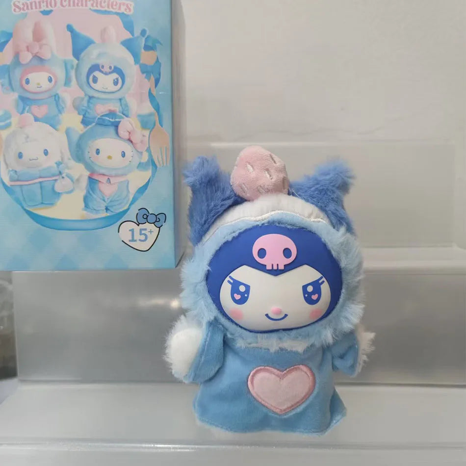 Caja sorpresa con peluches de vinilo de las series «Fox Island» y «Blue Flutter» de Sanrio Family