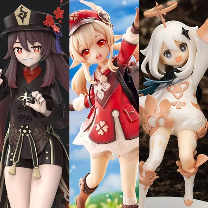 Caja sorpresa con figuras de anime de Genshin Impact: set oficial de coleccionables