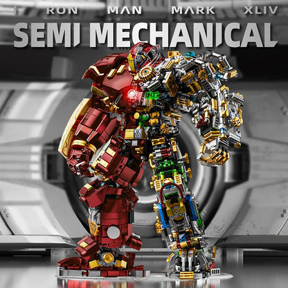 Más de 2700 piezas: figuras de acción Iron Heroes, sets de construcción Mark, Buster Mech