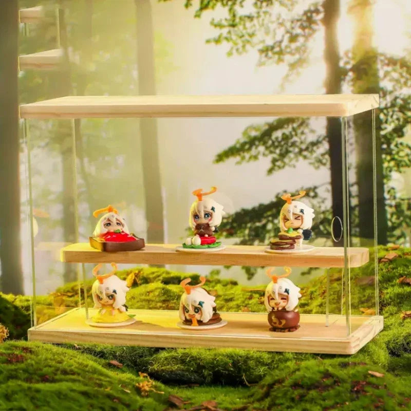 Caja sorpresa con figuras de anime de Genshin Impact: set oficial de coleccionables
