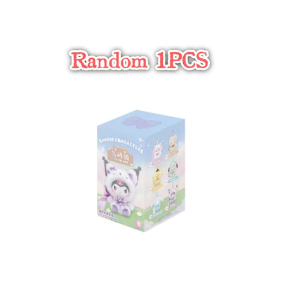 Caja sorpresa con peluches de vinilo de las series «Fox Island» y «Blue Flutter» de Sanrio Family