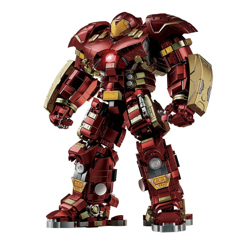 Más de 2700 piezas: figuras de acción Iron Heroes, sets de construcción Mark, Buster Mech