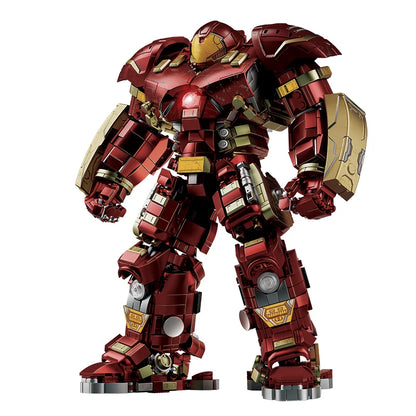 Más de 2700 piezas: figuras de acción Iron Heroes, sets de construcción Mark, Buster Mech