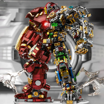 Más de 2700 piezas: figuras de acción Iron Heroes, sets de construcción Mark, Buster Mech