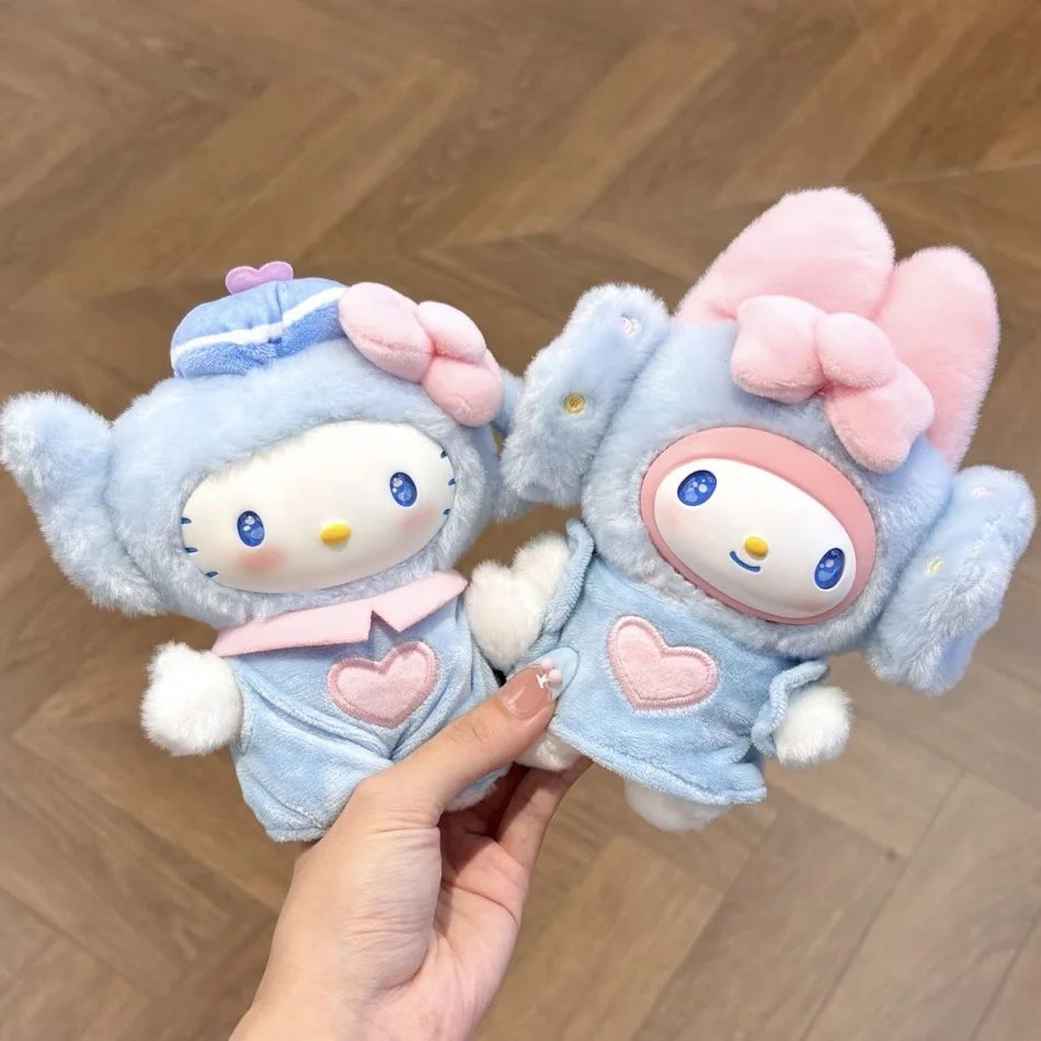 Caja sorpresa con peluches de vinilo de las series «Fox Island» y «Blue Flutter» de Sanrio Family