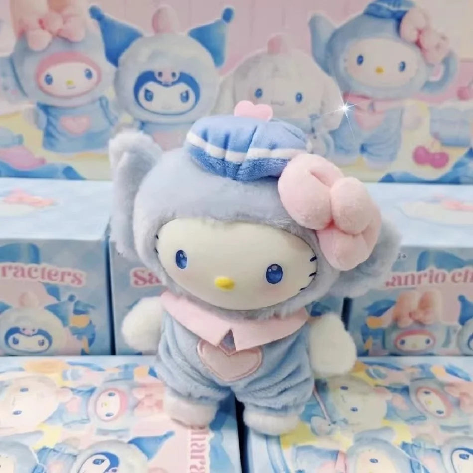 Caja sorpresa con peluches de vinilo de las series «Fox Island» y «Blue Flutter» de Sanrio Family