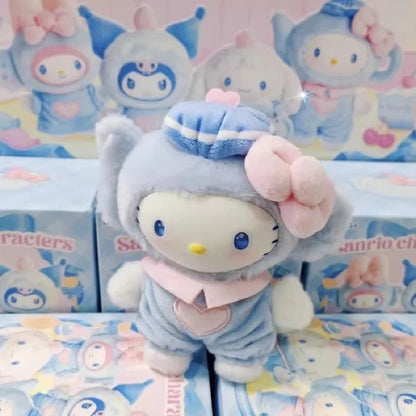 Caja sorpresa con peluches de vinilo de las series «Fox Island» y «Blue Flutter» de Sanrio Family
