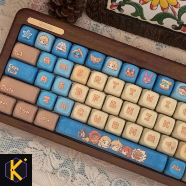 Keycaps Zelda – Dale vida a tu setup con la magia de Hyrule - Kuro Stash